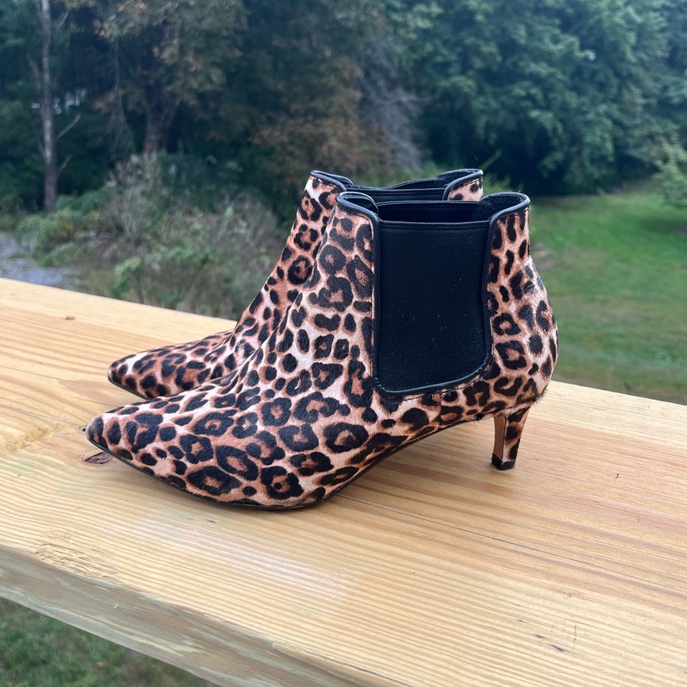 Clarks leopard booties - Picture 2 of 7